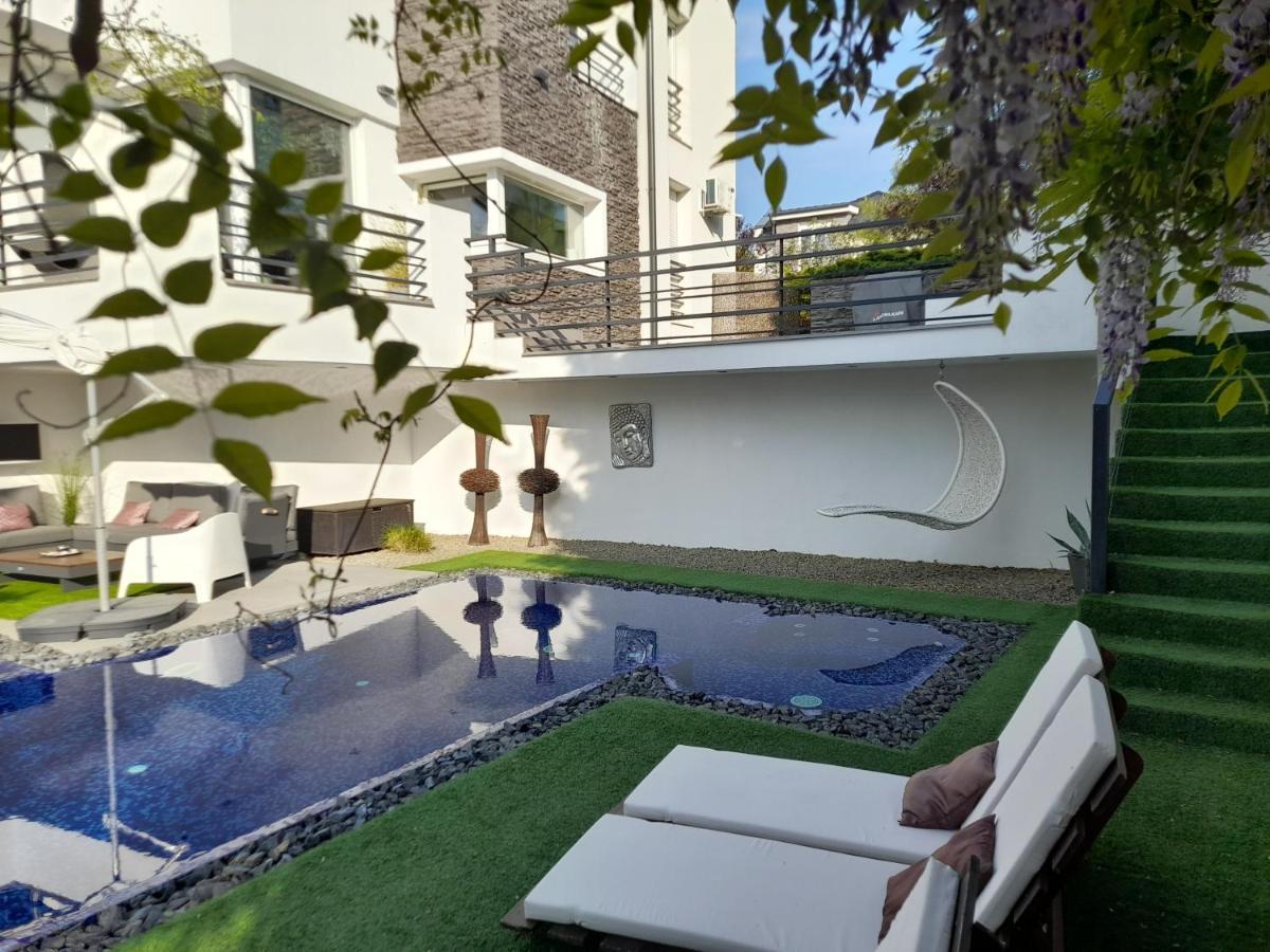 Private Family Villa Будаорш Экстерьер фото